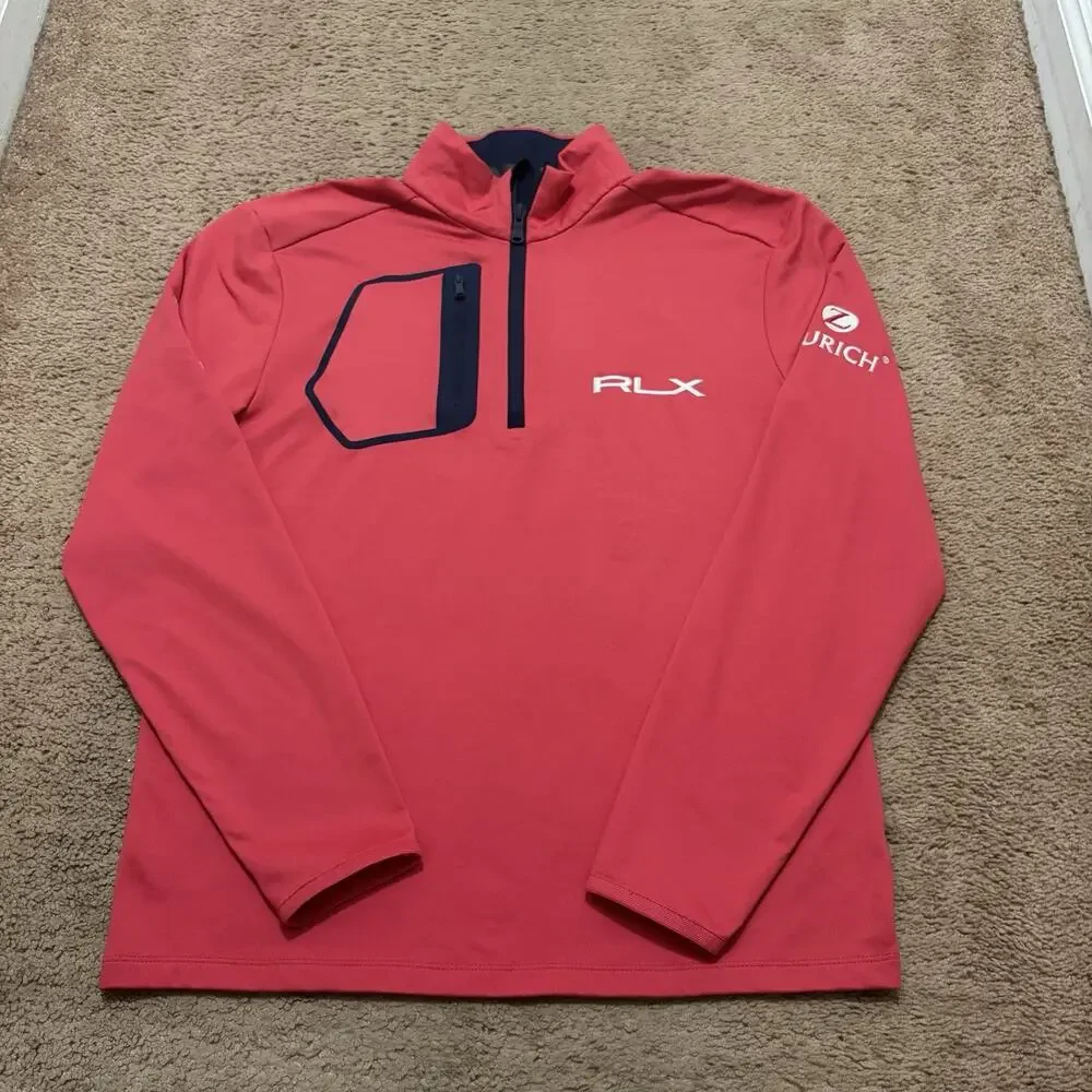 RLX Ralph Lauren Netjets Zurich Men’s 1/4 Zip Size Small